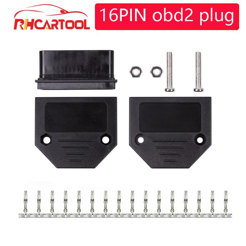 5pcs Car Accessories OBD2 16Pin Male Female Connector Plug Adapter OBD OBDII EOBD J1962 OBD2 16Pin Wiring Adapter Shell
5pcs Car Accessories OBD2 16Pin Male Female Connector Plug Adapter OBD OBDII EOBD J1962 OBD2 16Pin Wiring Adapter Shell