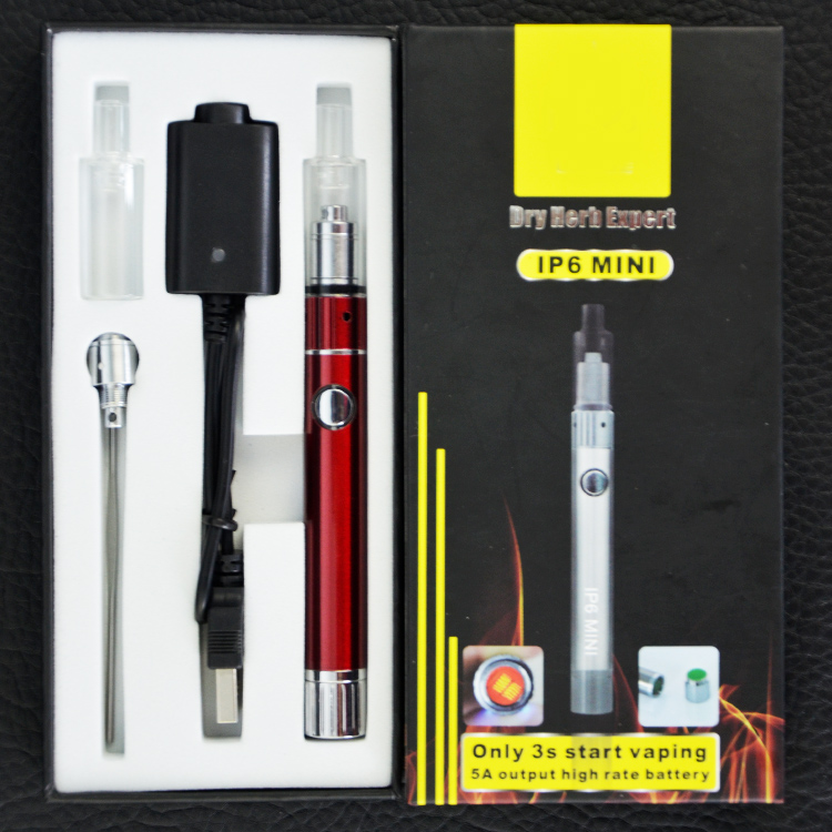 IP6 MINI Wax pen Kit Dry Wax vaporizer Vape pen starter kits e cigarette quartz coil glass pipe Newest desing Original Authentic vape, Multi
IP6 MINI Wax pen Kit Dry Wax vaporizer Vape pen starter kits e cigarette quartz coil glass pipe Newest desing Original Authentic vape, Multi