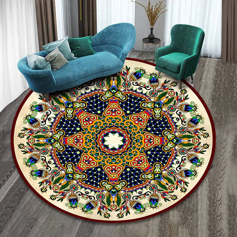 living room bedroom carpet floor mat Mandala ethnic style rug round bed breakfast hotel coffee table cushion sofa blanket, Type3
living room bedroom carpet floor mat Mandala ethnic style rug round bed breakfast hotel coffee table cushion sofa blanket, Type3