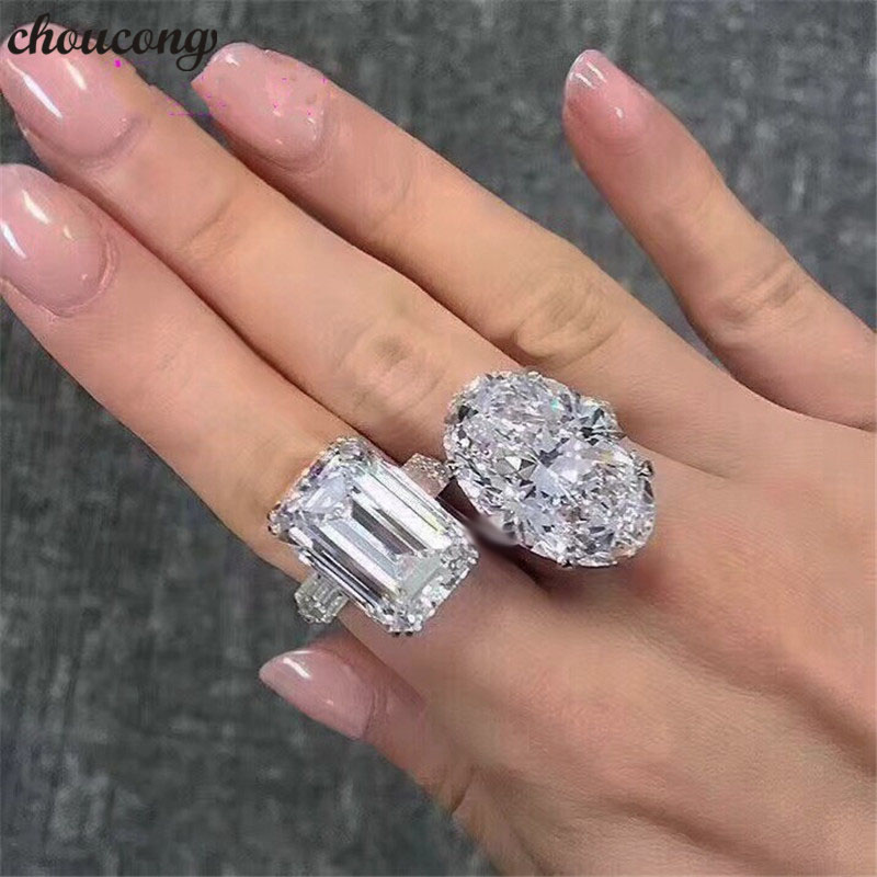 choucong Luxury Promise Ring Real 925 sterling Silver Diamond Engagement Wedding band Rings For Women Fine Jewelry
choucong Luxury Promise Ring Real 925 sterling Silver Diamond Engagement Wedding band Rings For Women Fine Jewelry