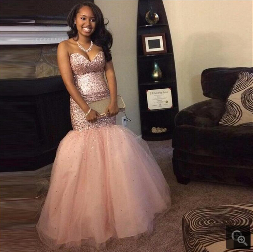 2019 Vestido De Noiva light pink mermaid prom dress heavily beading crystals tulle sparkly evening party prom gowns custom made, Daffodil
2019 Vestido De Noiva light pink mermaid prom dress heavily beading crystals tulle sparkly evening party prom gowns custom made, Daffodil