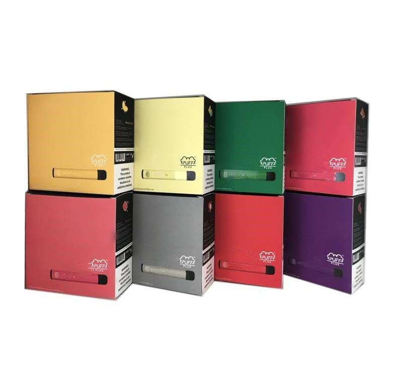 Puff Plus Bar Disposable Vape Pen Device Pod Starter Kits 550mAh Battery 800 Puffs 3.2ml Cartridge Puff Bars Empty Packaging
Puff Plus Bar Disposable Vape Pen Device Pod Starter Kits 550mAh Battery 800 Puffs 3.2ml Cartridge Puff Bars Empty Packaging