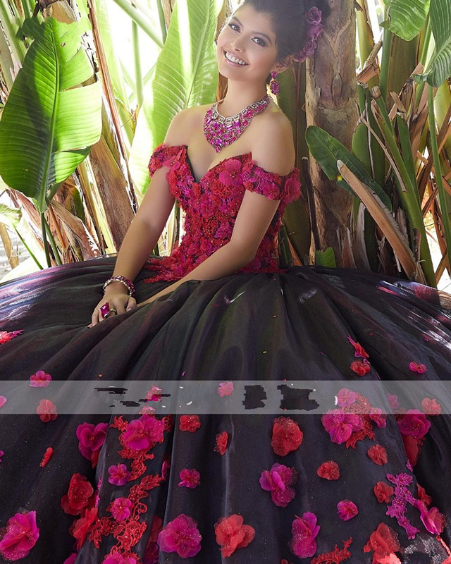 New Pink Weet Quinceanera Dresses Tulle Long Prom Ball Gown Designer Beading Top Sweet 16 Evening Dress Vestido De Festa