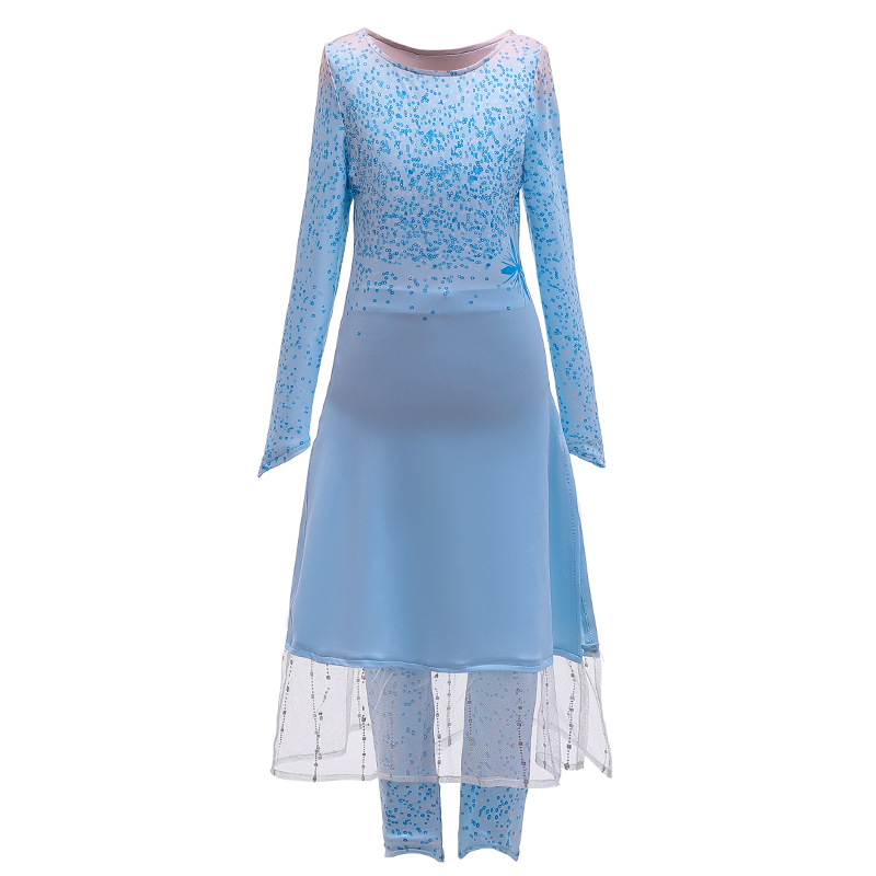 fashion girl lace dress cartoon frozen2 cosplay anna princess dress for 3-12years girls kids party performance dresses Summer vestido, Wathet blue
fashion girl lace dress cartoon frozen2 cosplay anna princess dress for 3-12years girls kids party performance dresses Summer vestido, Wathet blue