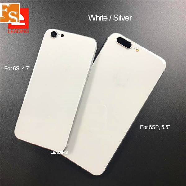 Top Quality For iPhone 6 6P 6S 6SP 7 7P Plus Back Housing Cover Like iPhone 8 Style Metal Glass Back Cover Replacement with Buttons
Top Quality For iPhone 6 6P 6S 6SP 7 7P Plus Back Housing Cover Like iPhone 8 Style Metal Glass Back Cover Replacement with Buttons