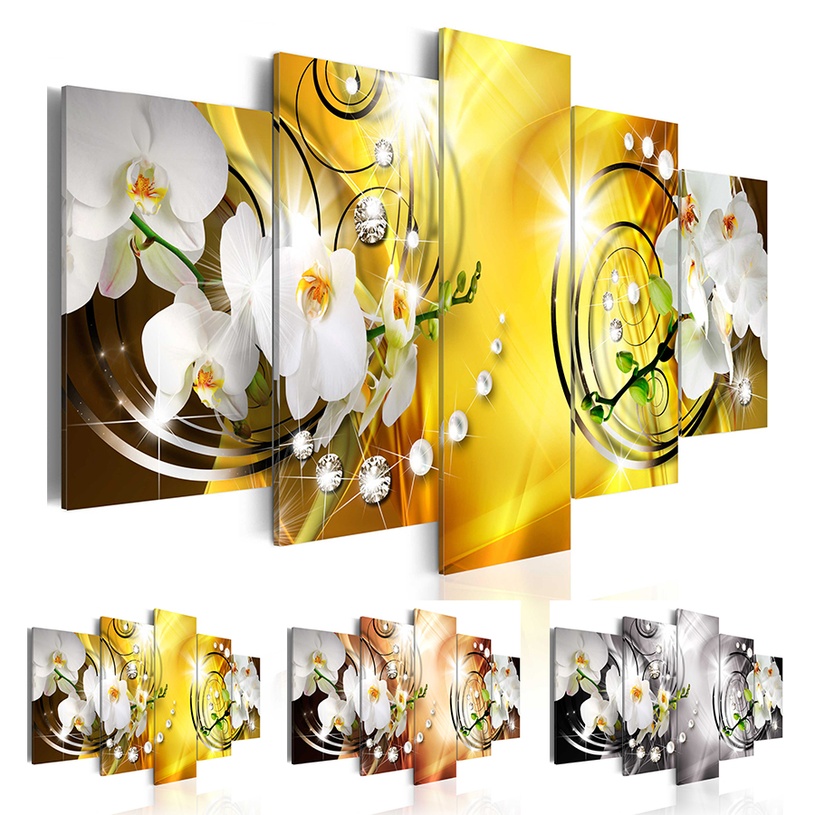 5 Pcs/set Diamond Pearl Orchid Flowers Wall Art Decoration Abstract Modern Flowers Canvas Painting Gifts for Love,Choose Color And Size (No
5 Pcs/set Diamond Pearl Orchid Flowers Wall Art Decoration Abstract Modern Flowers Canvas Painting Gifts for Love,Choose Color And Size (No