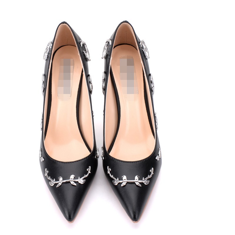 Black Wedding Bridal Shoes Silk eden Heels Shoes for Wedding Evening Party Prom Shoes In Stock High Heels For Black Girl