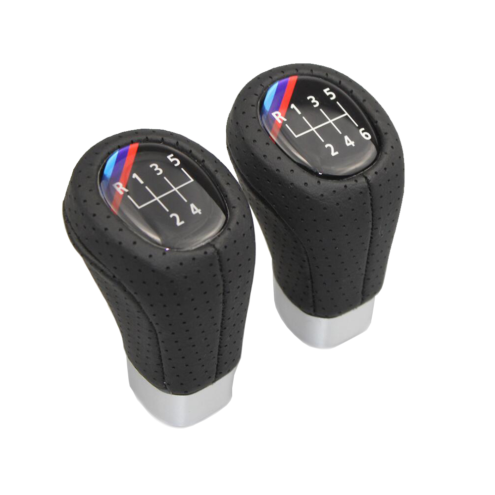 Utor28 Car Gear Shift Knob For 3 5 6 E36 E39 E46 E60 E87 E90 E91 E92 56 Speed Shifter Lever Stick41478181019029