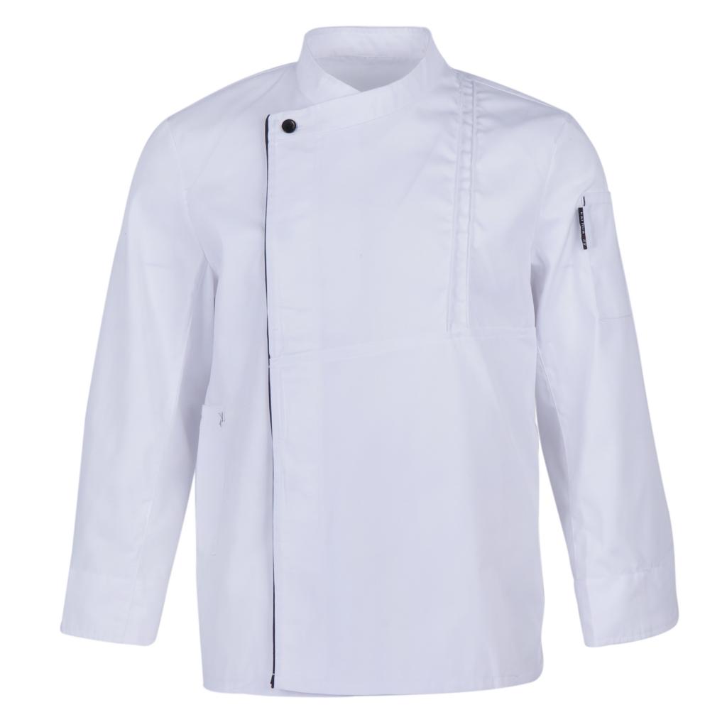 Chef Coat Jacket Long Sleeve Catering Kitchen Uniform Apparel