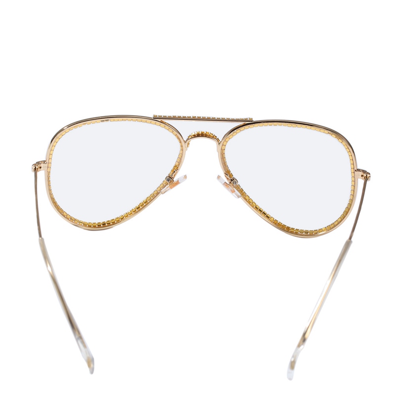 Fashion Mens Iced Out Sunglasses Frames Womens Hip Hop Sun Glasses Gold Silver Sunglass