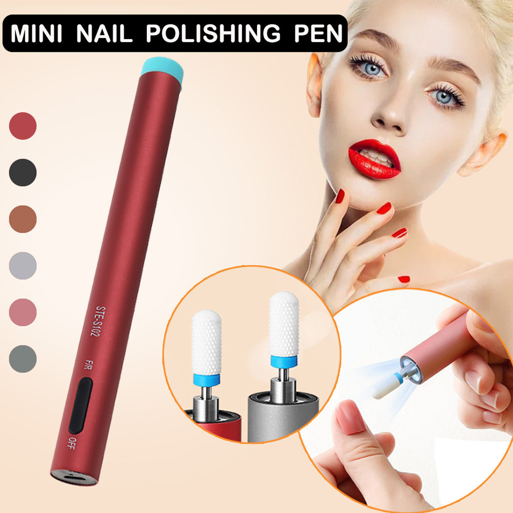 Electric Mini Nail Drill Pen Machine 12000rpm Portable USB Nail Polish Grinding Device with LED Light
Electric Mini Nail Drill Pen Machine 12000rpm Portable USB Nail Polish Grinding Device with LED Light