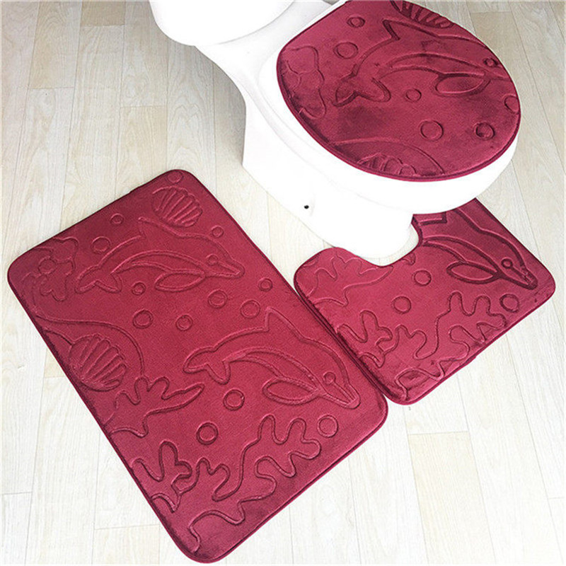 Flannelette Toilet Pad 3pcs/set Toilet Water Absorbent Slip Mat Bathroom Super Soft Carpet Carpets Bathroom Anti-slip L
Flannelette Toilet Pad 3pcs/set Toilet Water Absorbent Slip Mat Bathroom Super Soft Carpet Carpets Bathroom Anti-slip L