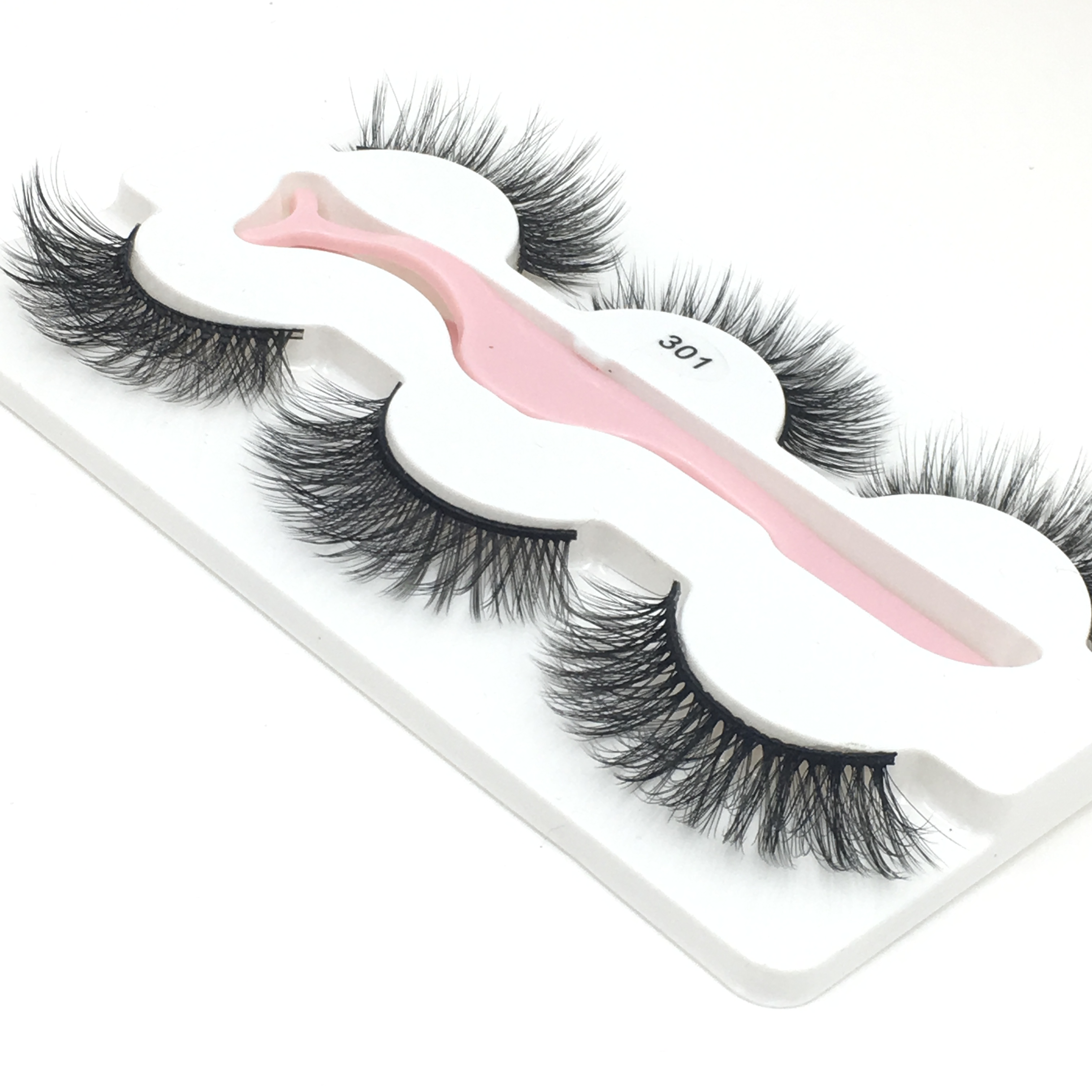 3 Pairs 3D Handmade Fake Eyelashes Natural Long Thick Makeup False Eyelashes Cross Eye Lashes Faux Cils for Makeup Tools