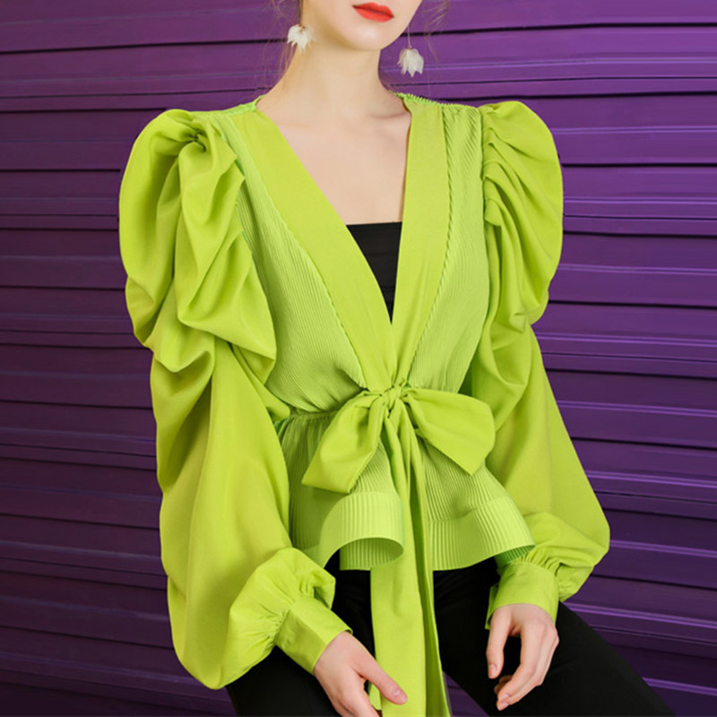 White Shirt Women Tops and Blouses Casual V-neck Pleated Ruffled Puff Sleeve Shirts Blouses Ladies Blouse Shirt 2020 Streetwear, 0550
White Shirt Women Tops and Blouses Casual V-neck Pleated Ruffled Puff Sleeve Shirts Blouses Ladies Blouse Shirt 2020 Streetwear, 0550