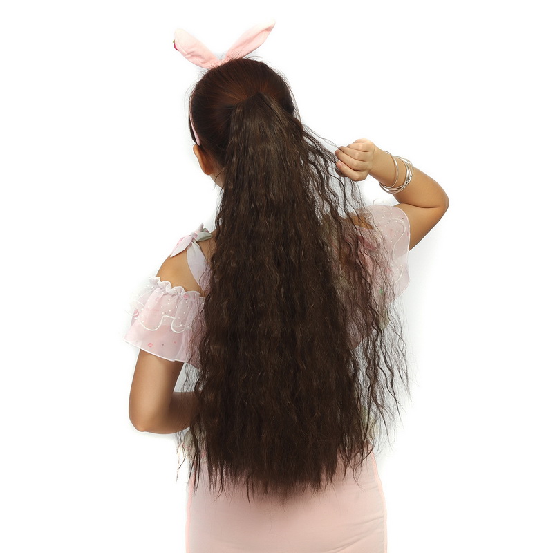 27 Inches Long Wig Curly Ponytail Synthetic Women Claw On Ponytail Clip In Pony Tail Hair Curly Style Hairpiece, Customize
27 Inches Long Wig Curly Ponytail Synthetic Women Claw On Ponytail Clip In Pony Tail Hair Curly Style Hairpiece, Customize