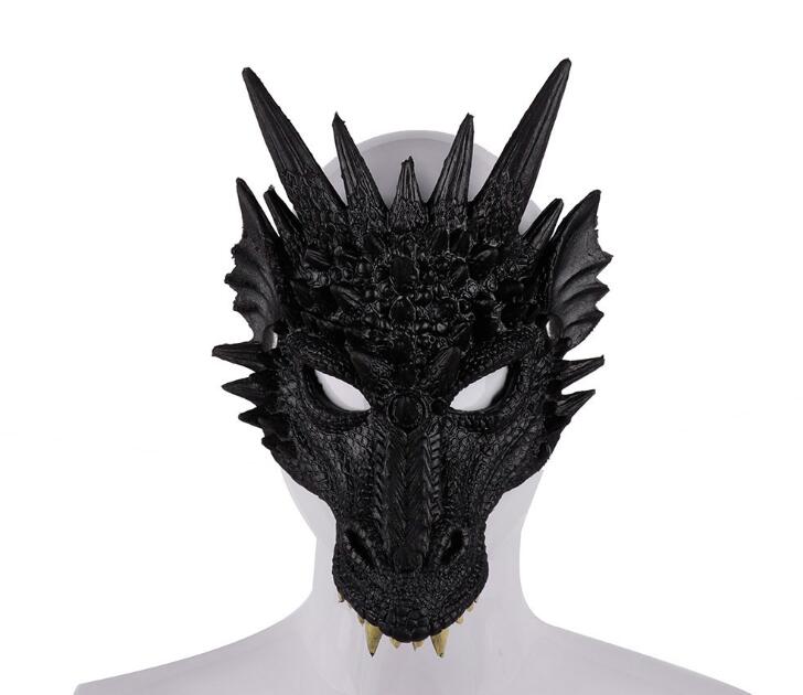 3D Dragon Mask Carnival Party Animal Costume Dragon Cosplay