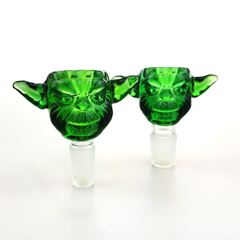 Fashionable New Model 14mm /18mm Glass Bowls with Green Male Glass Bowls for Water Pipes Oil Rigs Glass Bongs ww
Fashionable New Model 14mm /18mm Glass Bowls with Green Male Glass Bowls for Water Pipes Oil Rigs Glass Bongs ww