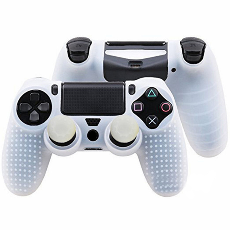 PS4 Game Controller Gamepad Soft Silicone Gel Rubber Case Cover Joysticks For SONY Playstation 4 Protection Case For PS4 Pro Slim Game pad