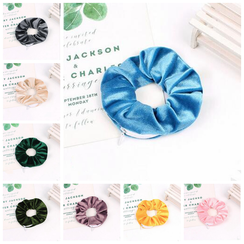 Velvet Hairbands Girl Hair Scrunchy Ring Elastic Hair Bands Pure Color Zipper Hairband Large Intestine Scrunchie Hairband 16 Colors ZYQ219, Message your colors
Velvet Hairbands Girl Hair Scrunchy Ring Elastic Hair Bands Pure Color Zipper Hairband Large Intestine Scrunchie Hairband 16 Colors ZYQ219, Message your colors