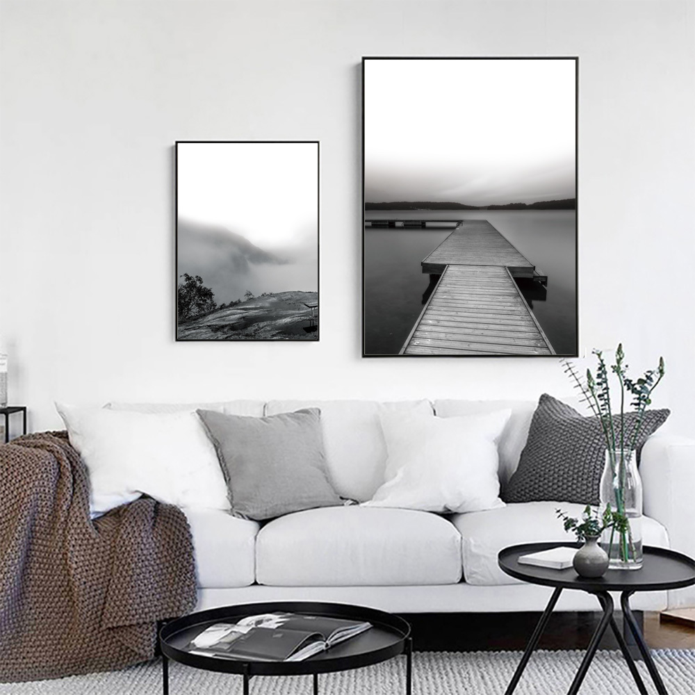 Black and White Pictures Scenery Nature Poster Nordic Sea Canvas Painting Bridges Poster Mountains Art Print Canvas Art Unframed
Black and White Pictures Scenery Nature Poster Nordic Sea Canvas Painting Bridges Poster Mountains Art Print Canvas Art Unframed