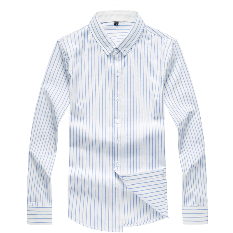 High quality mens striped shirt autumn new shirt men large size 7xl business casual shirts 2020 camisa masculina, Blue
High quality mens striped shirt autumn new shirt men large size 7xl business casual shirts 2020 camisa masculina, Blue