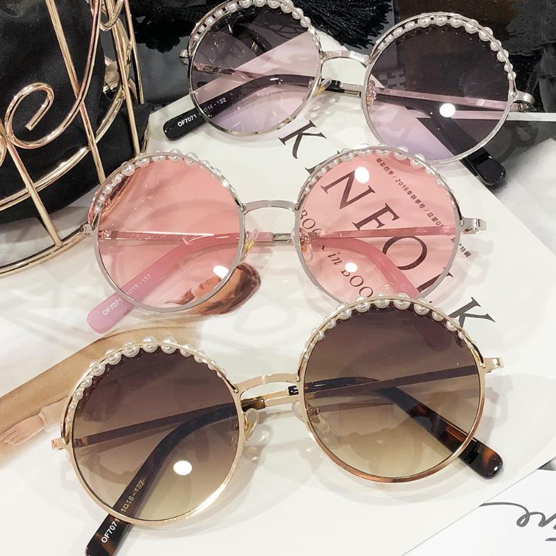 MINCL/2018 High Quality Sunglasses Womens Round Pearl Fashion Sun Glasses Design UC400-gyw
MINCL/2018 High Quality Sunglasses Womens Round Pearl Fashion Sun Glasses Design UC400-gyw
