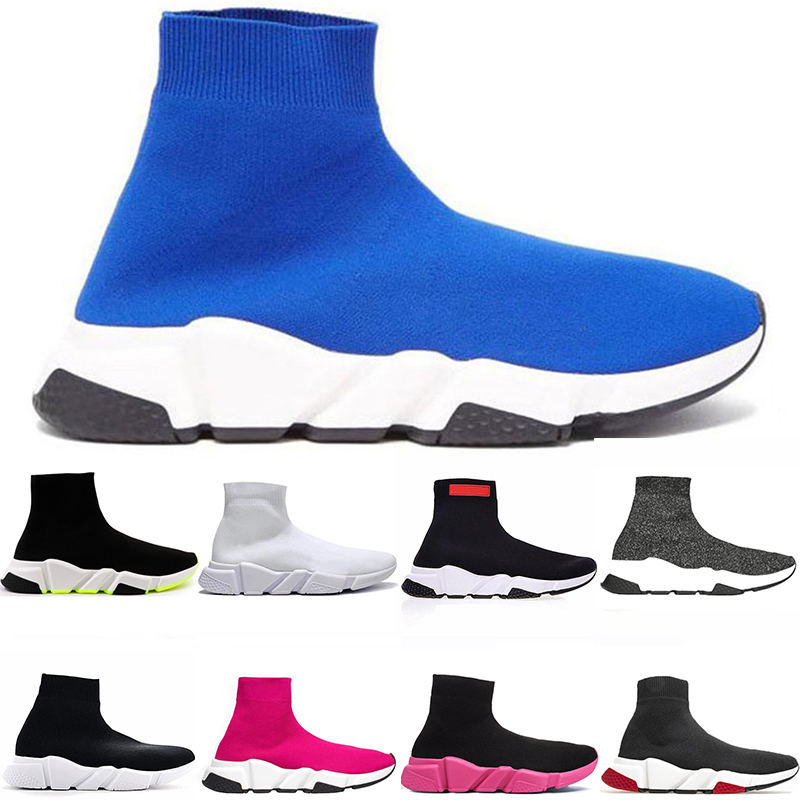 2019 BL Designer Men Women Speed Trainer Luxury Sock Shoes Tripe Black White Red Glitter Flat Fashion Mens Trainers casual shoes men sneaker, White black dot
2019 BL Designer Men Women Speed Trainer Luxury Sock Shoes Tripe Black White Red Glitter Flat Fashion Mens Trainers casual shoes men sneaker, White black dot