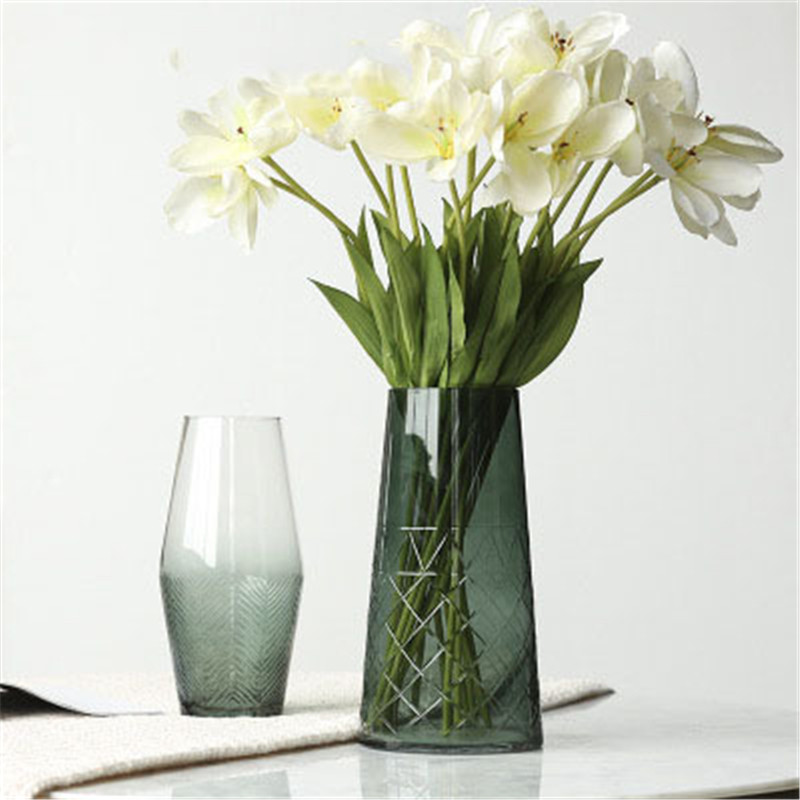 2020 Simplicity Style Glass Vases Creative Decorative Flower Vases Home Decor TV Cabinet Adorn Home Decorations
2020 Simplicity Style Glass Vases Creative Decorative Flower Vases Home Decor TV Cabinet Adorn Home Decorations