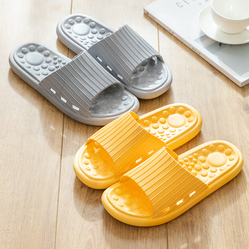 Men Home Slippers Summer Non-slip Light Women Shoes Couple Soft Bottom Slippers Men's Flat Shoes Flip Flops Massage, Black
Men Home Slippers Summer Non-slip Light Women Shoes Couple Soft Bottom Slippers Men's Flat Shoes Flip Flops Massage, Black