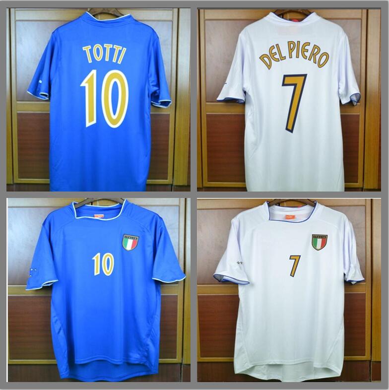 World cup Retro Soccer Jerseys jerseys 2002 2003 2004 Italy home Away White goalkeeper Maldini Buffon Del Piero Totti Inzaghi football shirt, 1998 home
World cup Retro Soccer Jerseys jerseys 2002 2003 2004 Italy home Away White goalkeeper Maldini Buffon Del Piero Totti Inzaghi football shirt, 1998 home