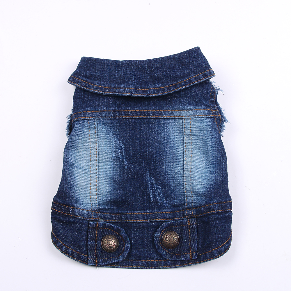 Pet Dog Jacket Denim Dog Vest Jeans Claw Pattern Dog Hoody Clothes For Small Pet 6 Sizes 2 Colours, Dark blue
Pet Dog Jacket Denim Dog Vest Jeans Claw Pattern Dog Hoody Clothes For Small Pet 6 Sizes 2 Colours, Dark blue