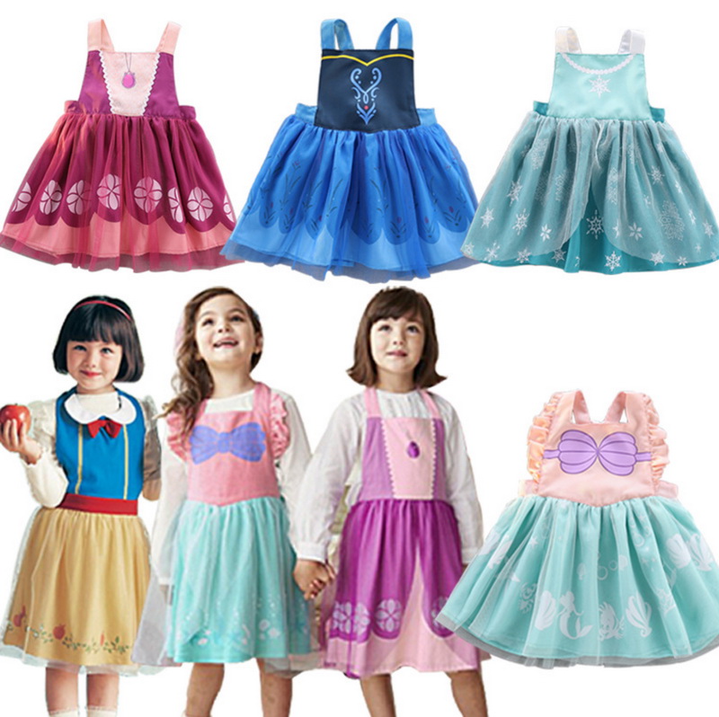 Wholesale 2019 New In Children Waterproof Apron Dress Girls Cartoon Princess Drawing Coverall Dress overall 2-7Y E1119, Red;yellow
Wholesale 2019 New In Children Waterproof Apron Dress Girls Cartoon Princess Drawing Coverall Dress overall 2-7Y E1119, Red;yellow