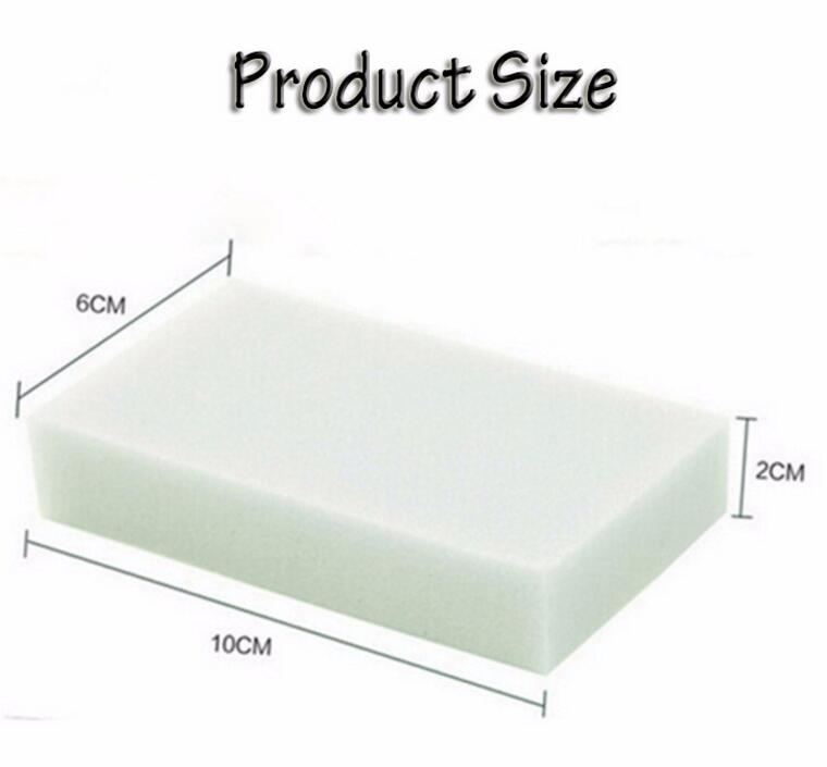 1062cm white magic cleaning melamine sponge eraser high quality magic sponge esponja magica super cleaning gel 200pcs lot