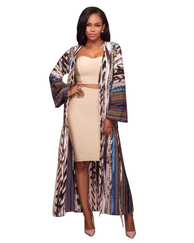 Aletterhin Fashion Cardigan Colorful Long Coat Trench Women Plus Size Long Sleeve Stripe Leopard Chiffon Casual Open Stitch, Leopard (with belt)
Aletterhin Fashion Cardigan Colorful Long Coat Trench Women Plus Size Long Sleeve Stripe Leopard Chiffon Casual Open Stitch, Leopard (with belt)