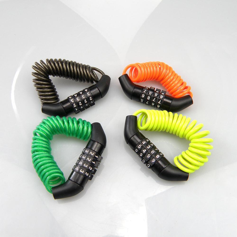 Durable motorcycle Helmet Lock Chain 4 Digit Password Combination Portable Bike bicycle Anti-theft Cable Lock-stitch
Durable motorcycle Helmet Lock Chain 4 Digit Password Combination Portable Bike bicycle Anti-theft Cable Lock-stitch