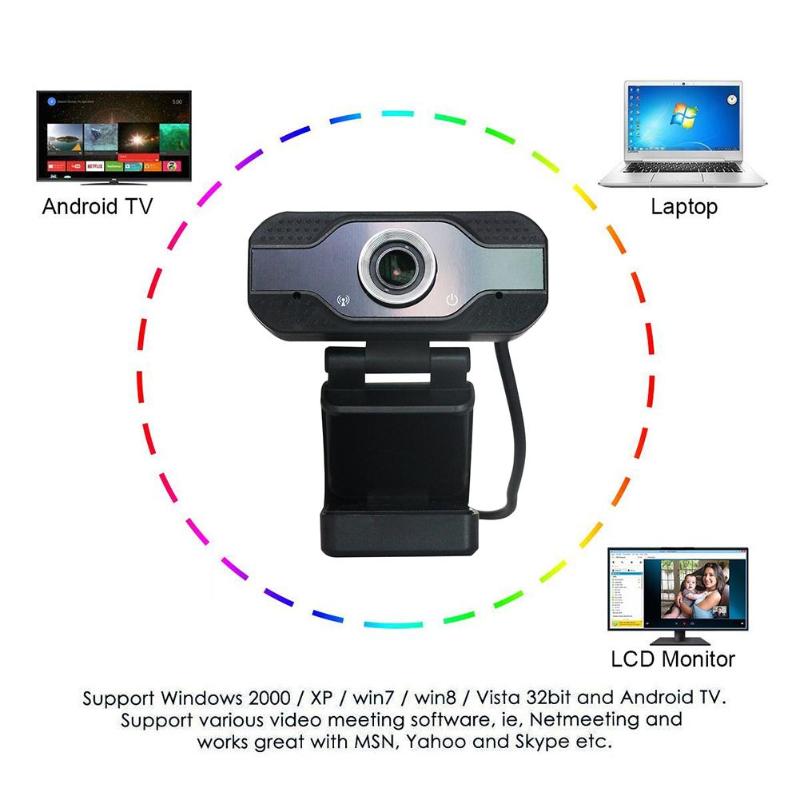 1080P HD Video Webcam USB Web Free Drive Camera Clear Imaging With Microphone For Video Conferencing Live Streaming Teaching car
1080P HD Video Webcam USB Web Free Drive Camera Clear Imaging With Microphone For Video Conferencing Live Streaming Teaching car