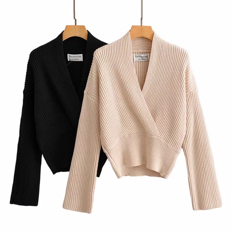 LTD1199223 New 2019 Knitting Solid V-Neck Long Sleeves Pullover Sweater Women Vestidos, Black
LTD1199223 New 2019 Knitting Solid V-Neck Long Sleeves Pullover Sweater Women Vestidos, Black