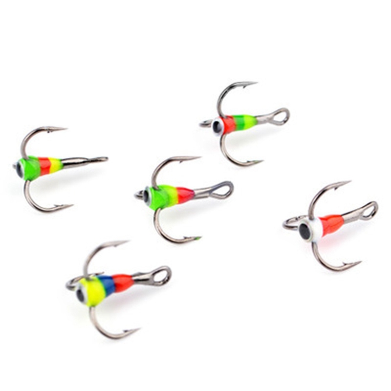 5Pcs 4# Winter Three-Jaw Hook Tackle Tools Carbon Steel Ice Fishing Hooks(Random Color)
5Pcs 4# Winter Three-Jaw Hook Tackle Tools Carbon Steel Ice Fishing Hooks(Random Color)