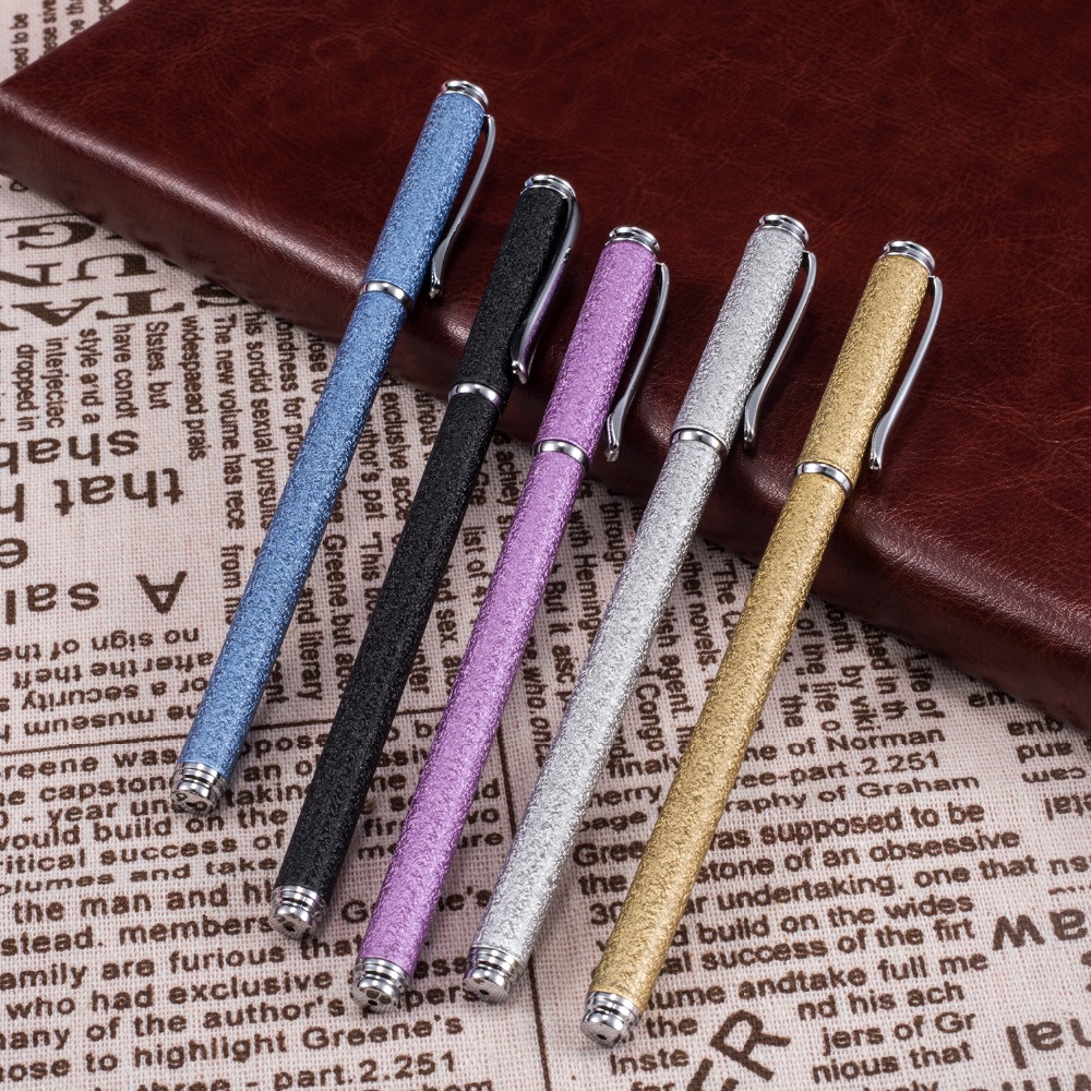 Metal Scrub Pen School Supplies Stationery Office Pens Festival Promotional Gifts Mall Fountain Pens
Metal Scrub Pen School Supplies Stationery Office Pens Festival Promotional Gifts Mall Fountain Pens