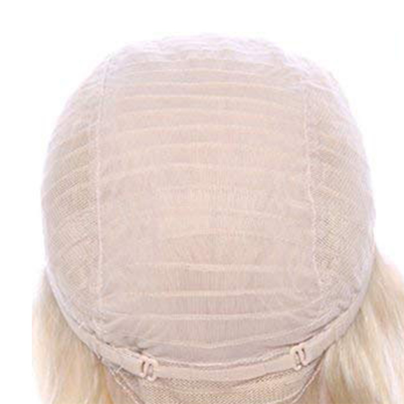 Mongolian Virgin Hair Lace Front Wig 613# Blonde Natural Color Silky Straight 8-28inch Lace Front Wig 613# Blonde