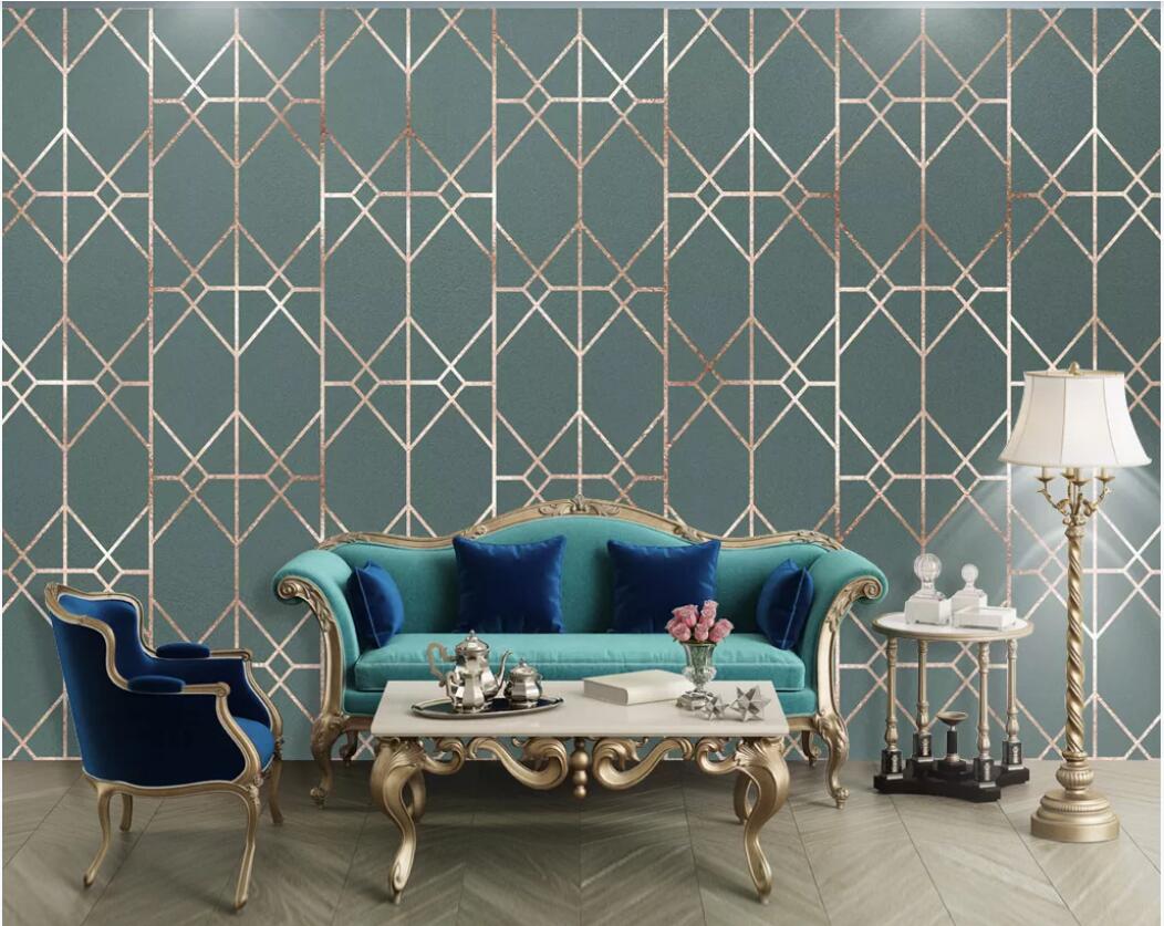 3d room wallpaper custom photo mural Geometric light luxury lines abstract small fresh TV background wall wallpaper for walls 3 d, Non-woven fabric 
3d room wallpaper custom photo mural Geometric light luxury lines abstract small fresh TV background wall wallpaper for walls 3 d, Non-woven fabric