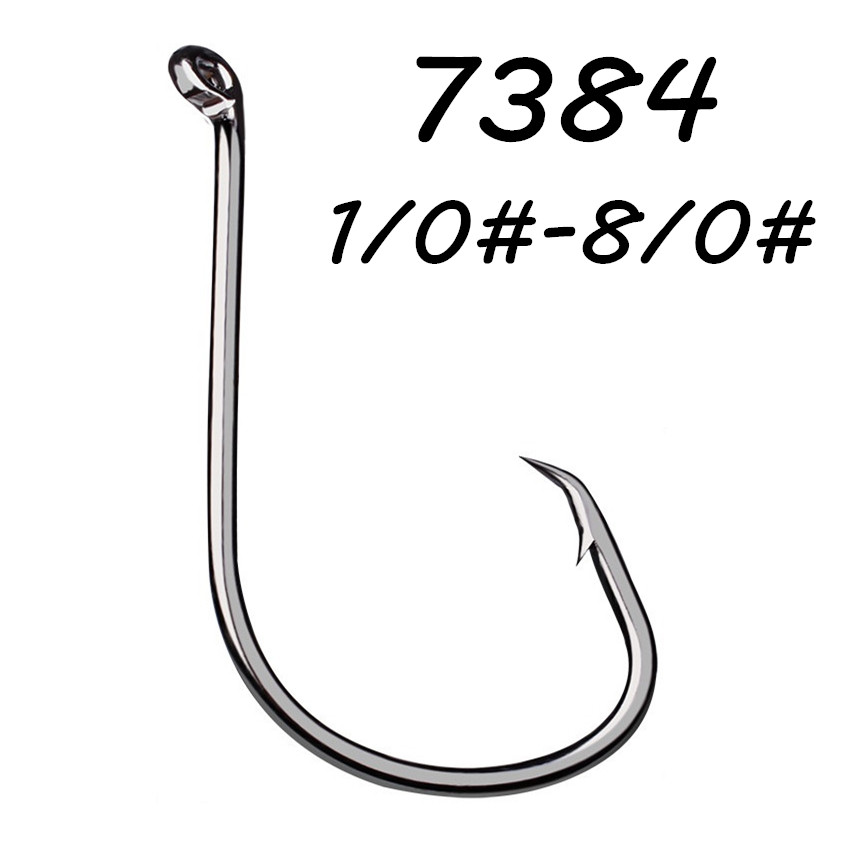 200pcs/lot 1/0#-8/0# SZ-7384 Crank Hook High Carbon Steel Fishing Hooks Fishhooks Pesca Fishing Tackle Accessories BL_50
200pcs/lot 1/0#-8/0# SZ-7384 Crank Hook High Carbon Steel Fishing Hooks Fishhooks Pesca Fishing Tackle Accessories BL_50