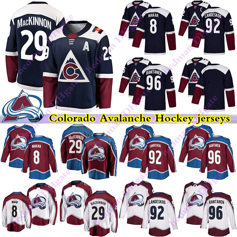 Men's Colorado Avalanche jerseys 8 Cale Makar 29 Nathan MacKinnon 96 Mikko Rantanen 92 Gabriel Landeskog Hockey jersey, Red
Men's Colorado Avalanche jerseys 8 Cale Makar 29 Nathan MacKinnon 96 Mikko Rantanen 92 Gabriel Landeskog Hockey jersey, Red