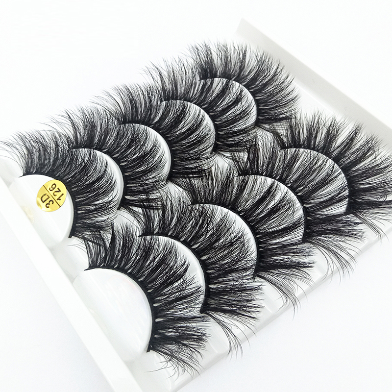 NEW 5pairs 3D Faux Mink Lashes Natural Long False Eyelashes Volume Fake Lashes Makeup Extension Eyelashes maquiagem
NEW 5pairs 3D Faux Mink Lashes Natural Long False Eyelashes Volume Fake Lashes Makeup Extension Eyelashes maquiagem
