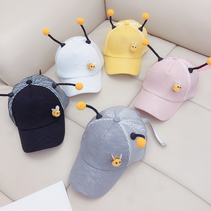 CHILDREN'S Hat Cute Little Bee Mesh Cap Children Sun-resistant Mesh Topee Breathable Baseball Ca, Small bee vertical stripe network yellow
CHILDREN'S Hat Cute Little Bee Mesh Cap Children Sun-resistant Mesh Topee Breathable Baseball Ca, Small bee vertical stripe network yellow