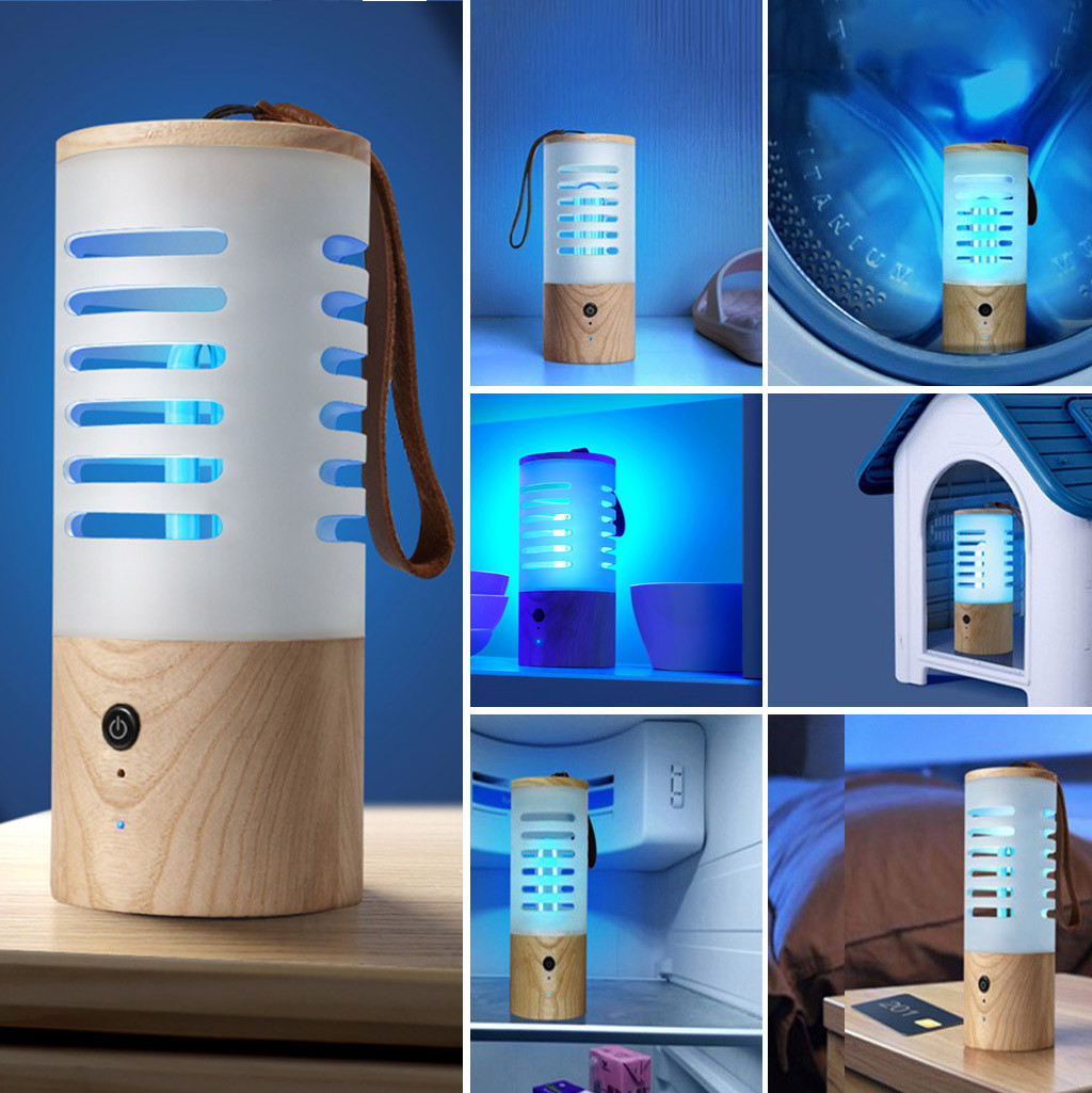 Portable Handheld UVC 254-280nm Ultraviolets Disinfection Lamp Light, USB Charging Indoor Outdoor Home Clean Air Kill Mites Germicidal Lamp