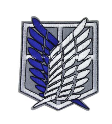 Wings of freedom Anime Attack On Titan Iron on Embroidered Clothes Patch For Clothing Badges Stickers Appliques wholesale
Wings of freedom Anime Attack On Titan Iron on Embroidered Clothes Patch For Clothing Badges Stickers Appliques wholesale