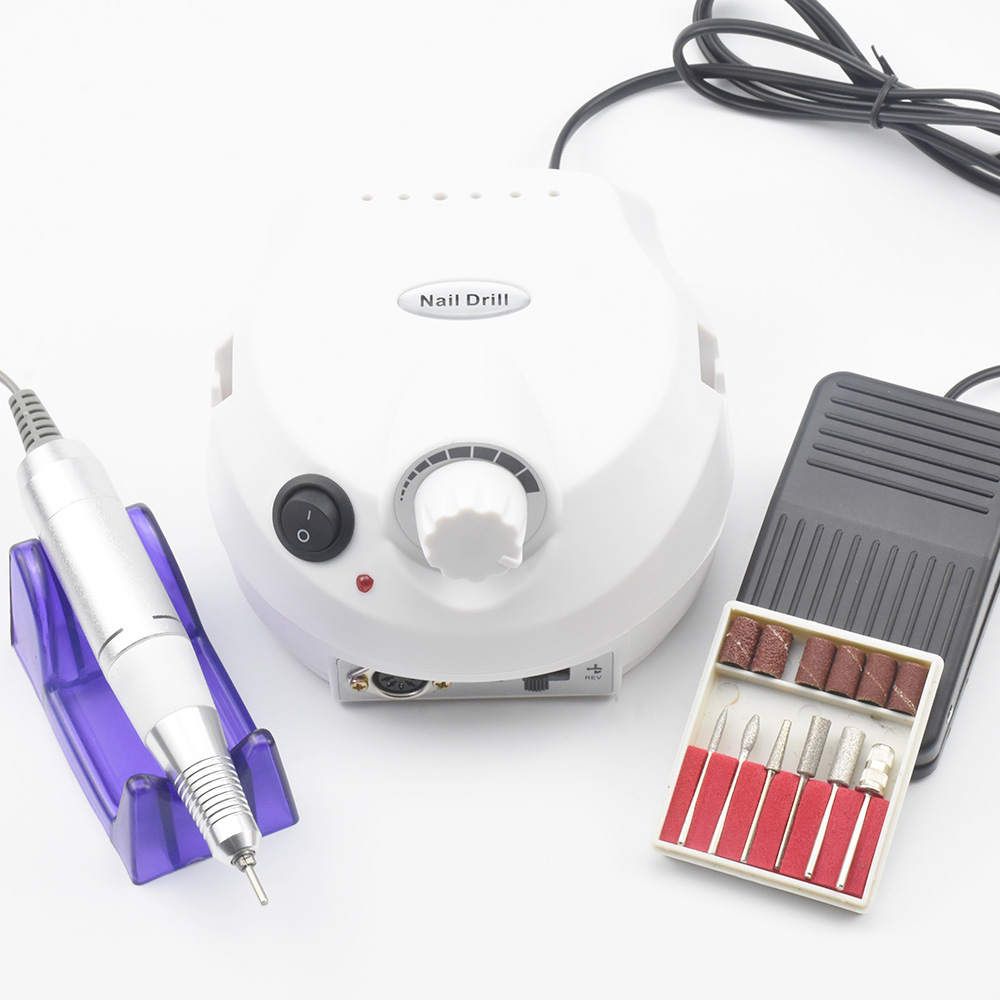 35000RPM Pro Electric Nail Drill Machine Electric Manicure Machine Drills Accessory Pedicure Kit Nail Drill File Bit Tools
35000RPM Pro Electric Nail Drill Machine Electric Manicure Machine Drills Accessory Pedicure Kit Nail Drill File Bit Tools