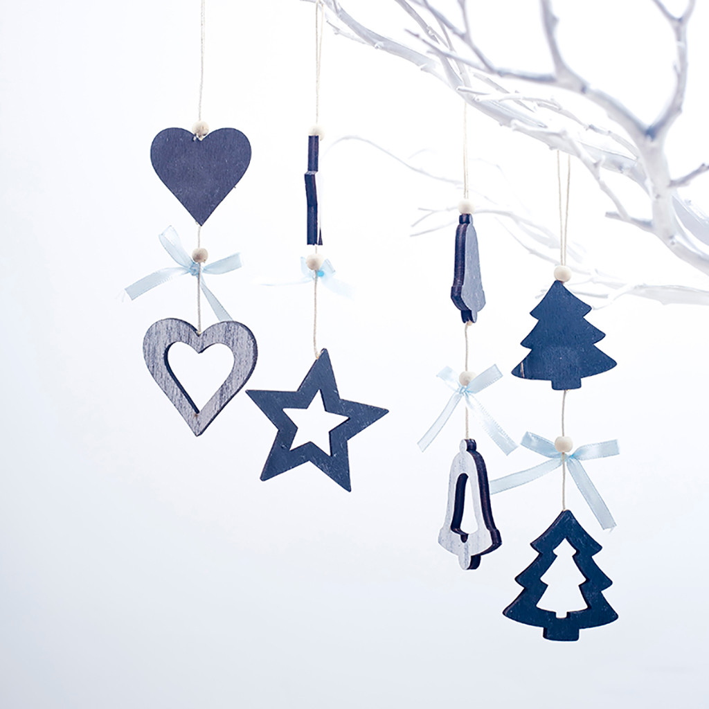 Christmas Tree Decoration Wooden Pendant Closet Small Hanging Ornaments Decorations Holiday Hanging Decorations Gift W0816
Christmas Tree Decoration Wooden Pendant Closet Small Hanging Ornaments Decorations Holiday Hanging Decorations Gift W0816