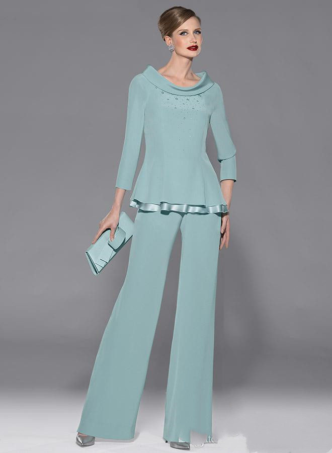 New Elegant Mother's Suit Beaded Mother Of The Bride Pant Suits Two Pieces Plus Size Formal Wear
New Elegant Mother's Suit Beaded Mother Of The Bride Pant Suits Two Pieces Plus Size Formal Wear